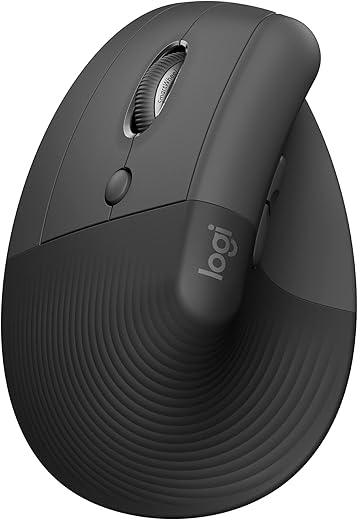 Mouse Vertical Sem Fio Logitech Lift: Conforto e Produtividade