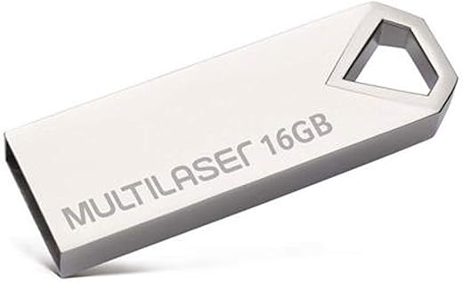 Pen Drive 32GB Metálico Multi Diamond USB 2.0