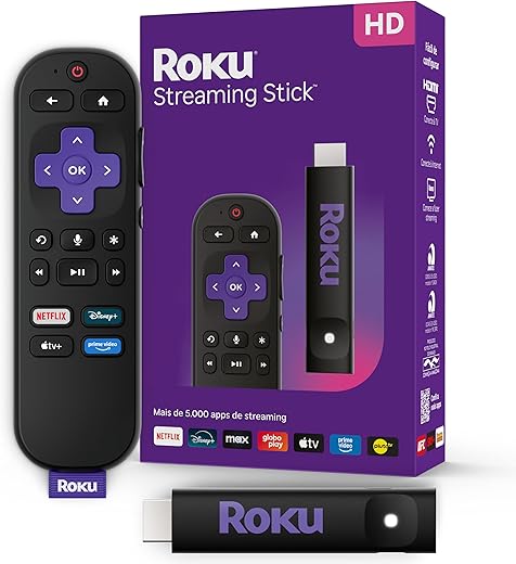 Roku Streaming Stick HD 2025: transforme sua TV em Smart TV