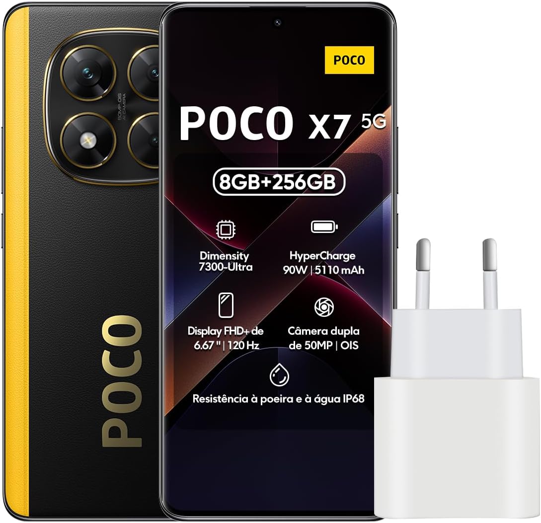 Smartphone Xiaomi Poco X7 5G NFC 8GB RAM 256GB