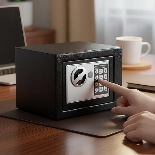 Cofre Eletrônico Digital à Prova de Fogo e Água