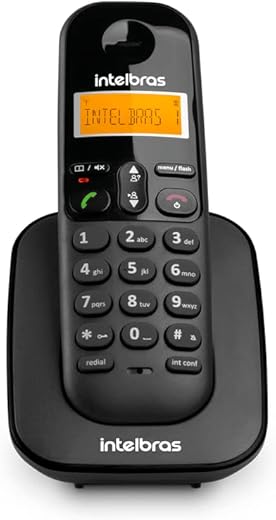 Ramal de Telefone sem Fio TS3111 Preto Intelbras